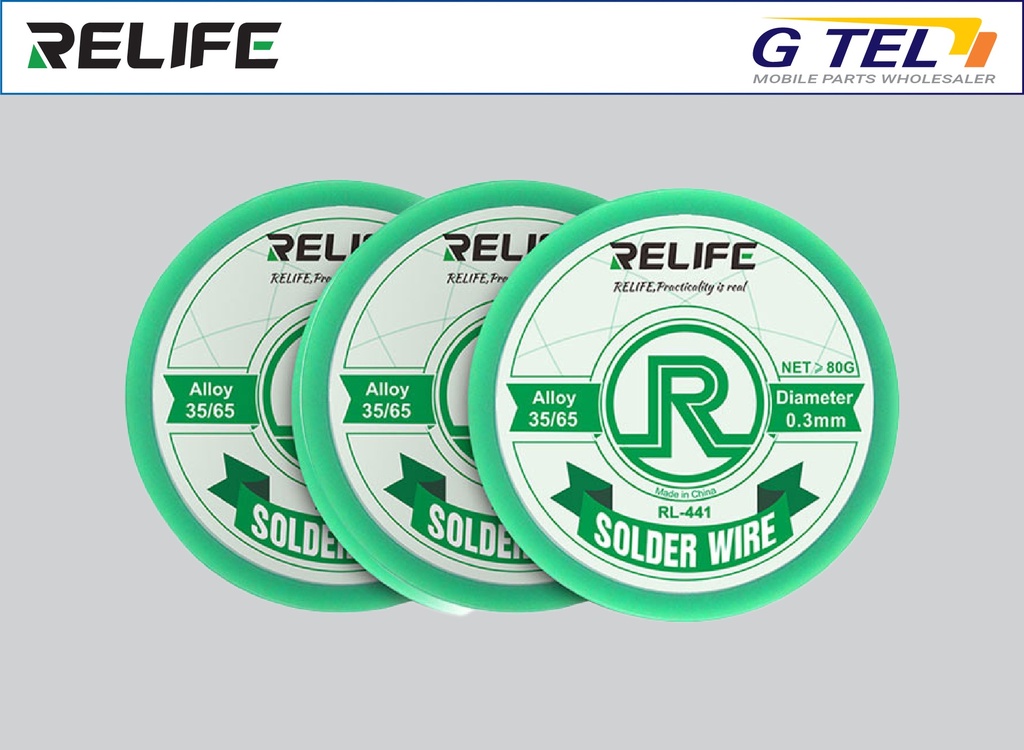 RELIFE RL-441 soldering wire /0.4MM/55G