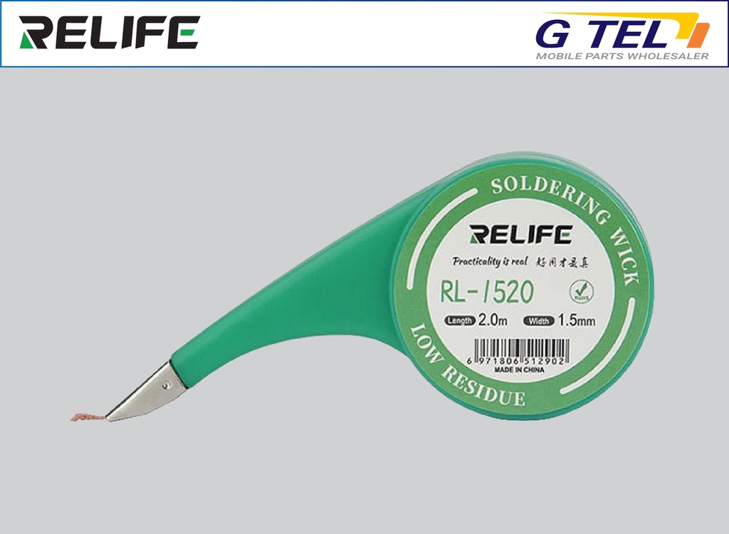 RELIFE RL-1520 Powerful Soldering wick