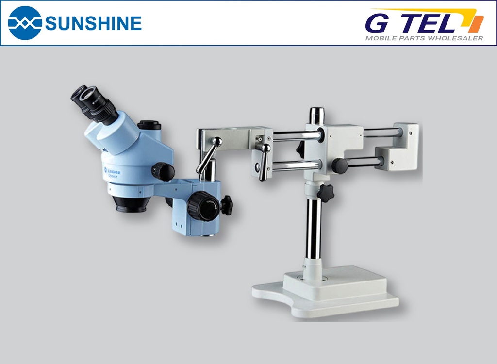 SUNSHINE SZM45T-STL2 stereomicroscope with 0.5 CTV connector