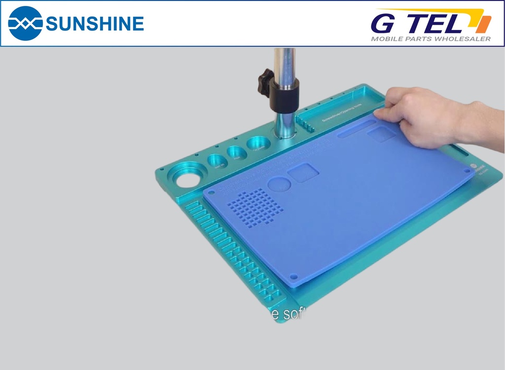 SUNSHINE SS-004N aluminum microscope alloy repair pad