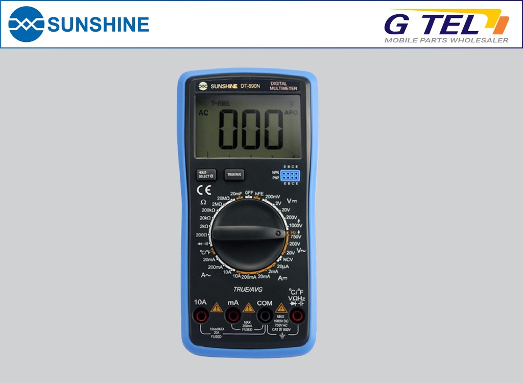 SUNSHINE DIGITAL MULTIMETER DT-890N