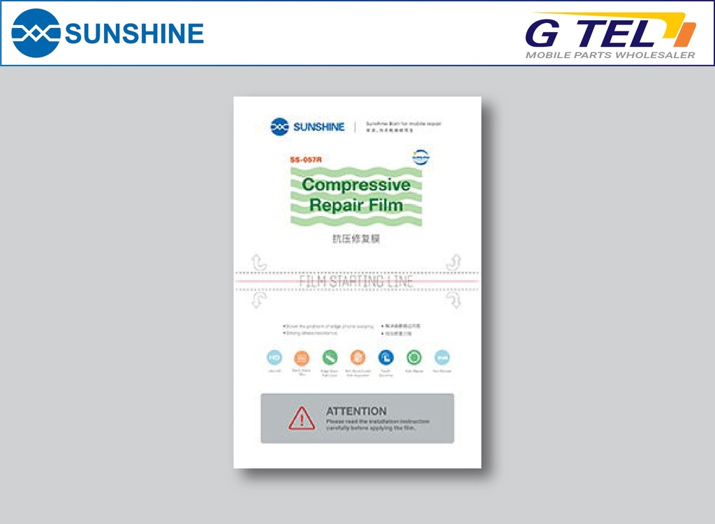 SUNSHINE SS-057R COMPRESSIVE REPAIR FILM SS-057R