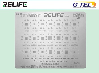 PRECISION BGA STENCILS RL-044 MAX1 (AIR)