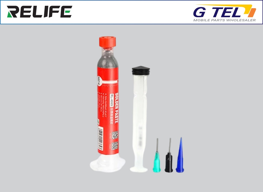 RELIFE RL-406 HIGH TEMPERATURE LEAD-FREE TIN PASTE RL-406S