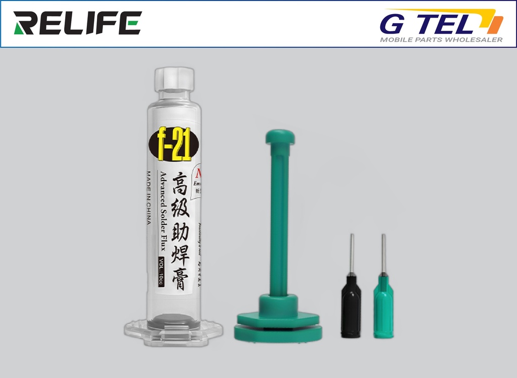 NEW EMULSIFIED ADVANCED SOLDER FLUX SET F-21