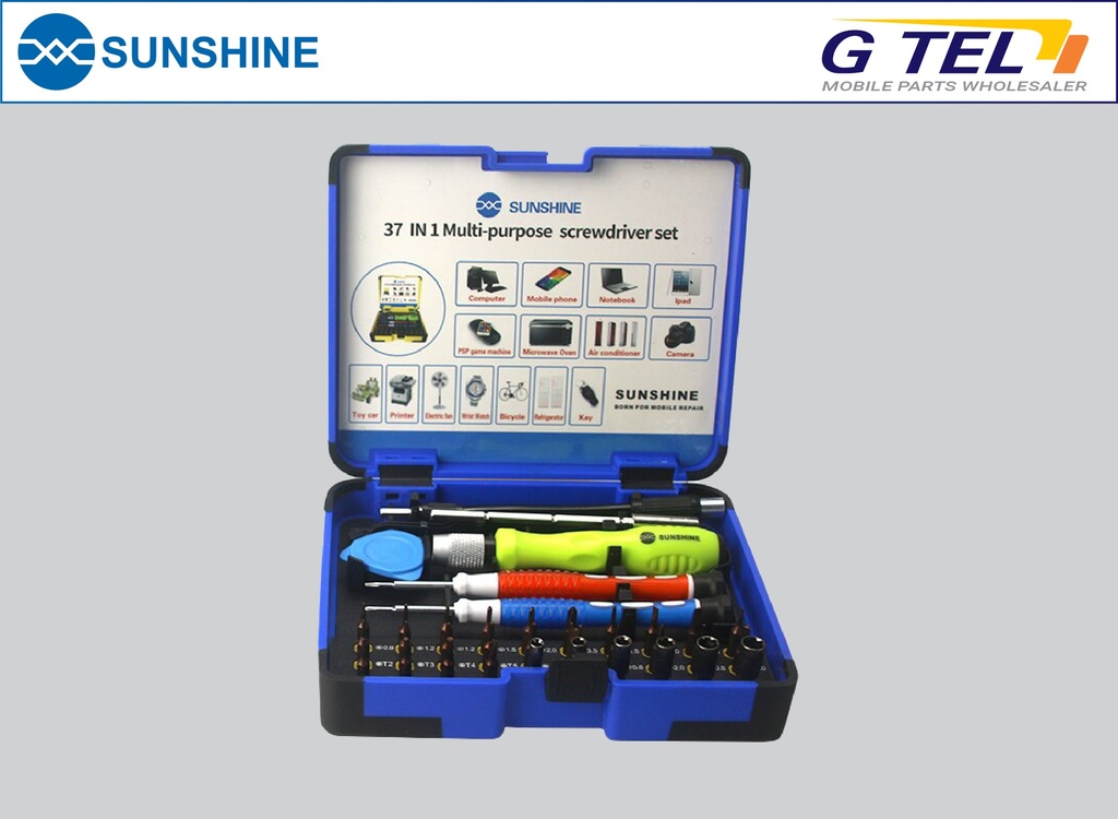 SUNSHINE B37 IN 1 TOOL SET SS-5110