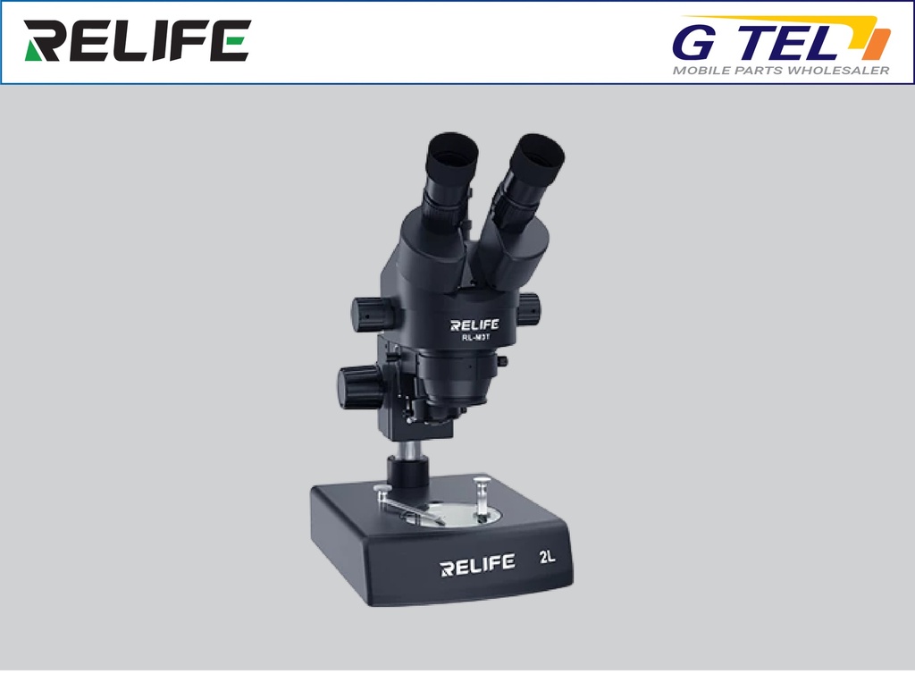 RELIFE MICROSCOPE WITH LED LAMPSOURCE M3T-2L