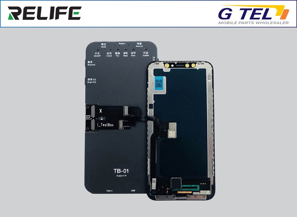 RELIFE TB-01 TOUCH&amp;LCD TESTER BOX  FOR IPHONE 6S-12PRO MAX