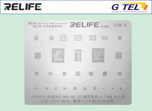PRECISION BGA STENCILS RL-044 SAM6