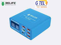 RELIFE SMART 6-PORT DIGITAL DISPLAY LIGHTNING CHARGER RL-304P