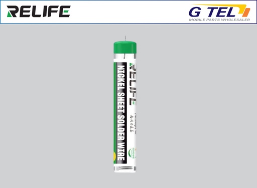 [RL-444] RELIFE RL-444 battery nickel solder wire(Rung)