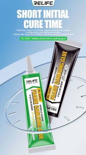 RELIFE RL-035C Mobile Phone Frame Caulking Glue For Elastic Bonding Cracked Back Housing Screen