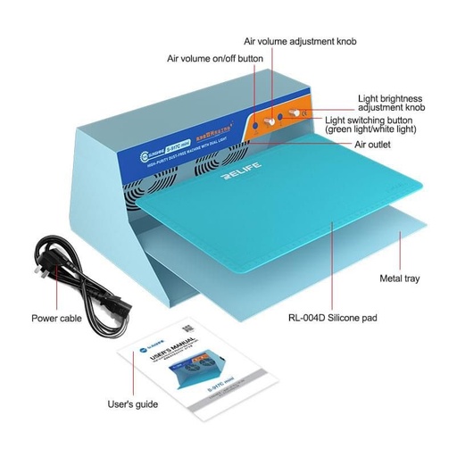 SUNSHINE SS-917 dust-free workbench, for mobile phone screen lcd oca laminating film, screen film