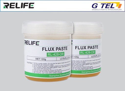 [RL-428-OR] FLUX PASTE(JAPAN ROSIN) 100G RL-428-OR