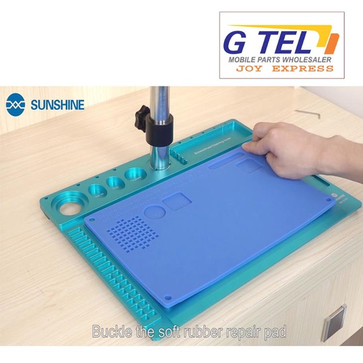 SUNSHINE SS-004N aluminum microscope alloy repair pad #A