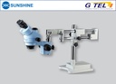 SUNSHINE SZM45T-STL2 stereomicroscope with 0.5 CTV connector